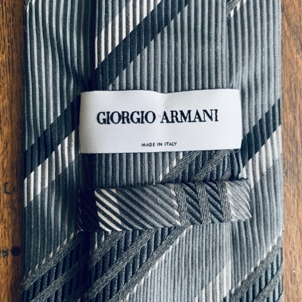 Giorgio Armani Recent Regimental Stripe Tie